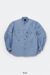 DAIWA PIER 39(ダイワピア39) TECH MULTI POCKET CHAMBRAY SHIRT L/S テックマルチポケットシャンブレーシャツ長袖 BE-84026