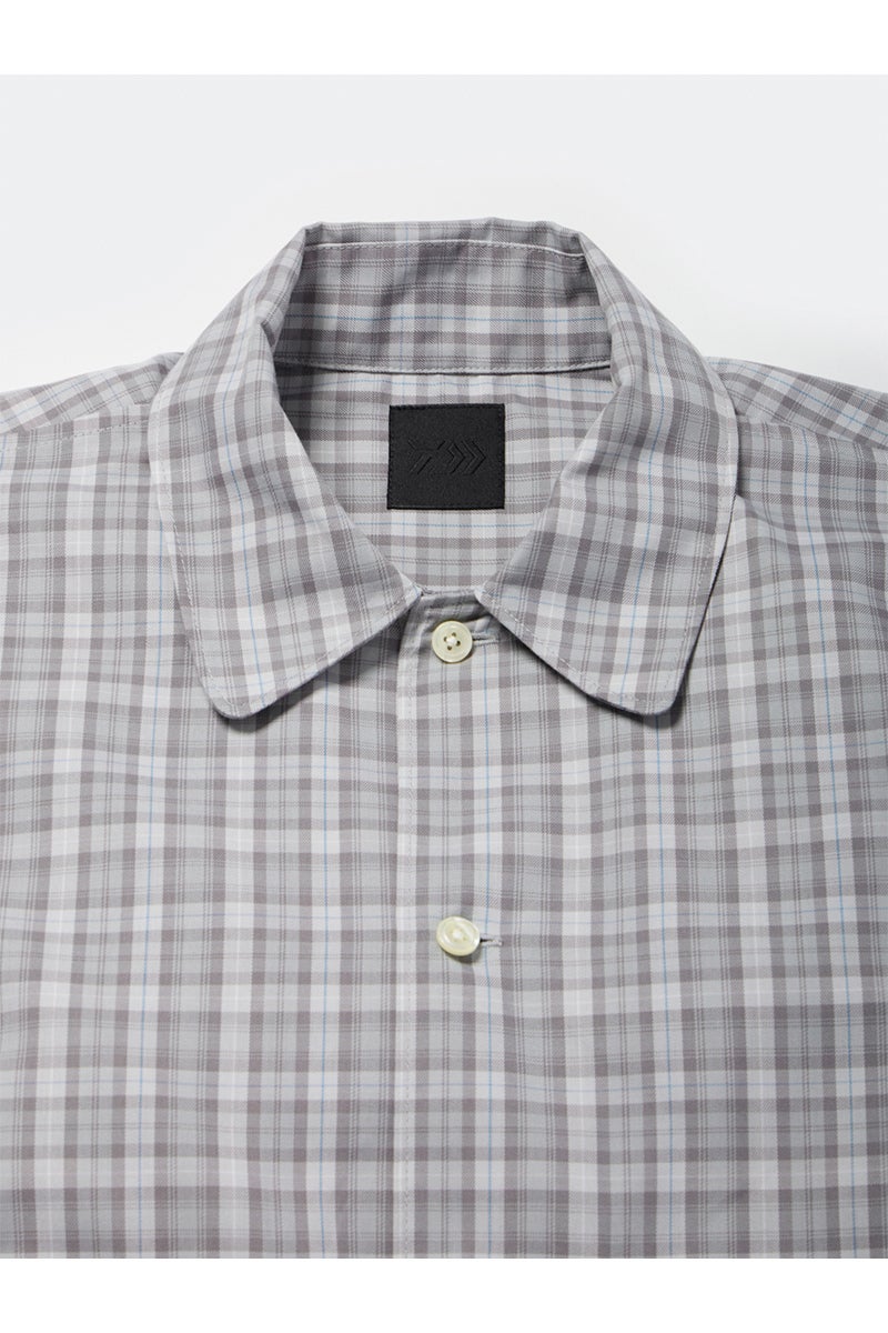 DAIWA PIER 39(ダイワピア39) W's TECH SPORTS OPEN COLLAR SHIRT LS GREN PLAID ウィメンズ テックスポーツオープンカラーシャツ長袖グレンチェック BE-82026L