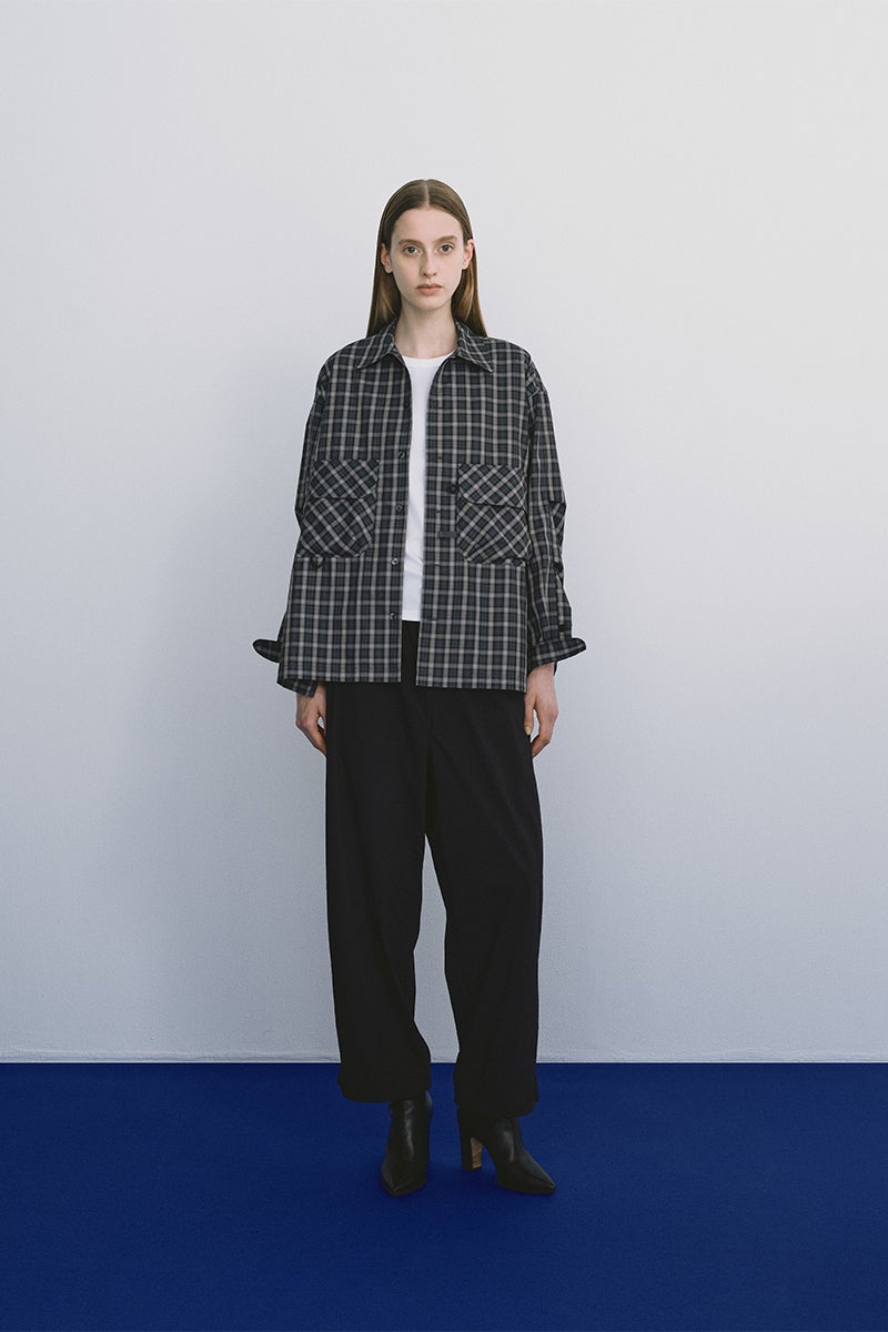 DAIWA PIER 39(ダイワピア39) W's TECH SPORTS OPEN COLLAR SHIRT LS GREN PLAID ウィメンズ テックスポーツオープンカラーシャツ長袖グレンチェック BE-82026L