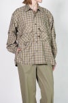 DAIWA PIER 39(ダイワピア39) W's TECH SPORTS OPEN COLLAR SHIRT LS GREN PLAID ウィメンズ テックスポーツオープンカラーシャツ長袖グレンチェック BE-82026L