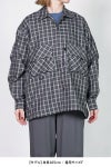 DAIWA PIER 39(ダイワピア39) W's TECH SPORTS OPEN COLLAR SHIRT LS GREN PLAID ウィメンズ テックスポーツオープンカラーシャツ長袖グレンチェック BE-82026L