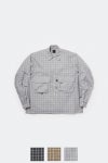 DAIWA PIER 39(ダイワピア39) TECH SPORTS OPEN COLLAR SHIRT L/S GREN PLAID テックスポーツオープンカラーシャツ長袖グレンチェック BE-82026