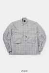 DAIWA PIER 39(ダイワピア39) TECH SPORTS OPEN COLLAR SHIRT L/S GREN PLAID テックスポーツオープンカラーシャツ長袖グレンチェック BE-82026