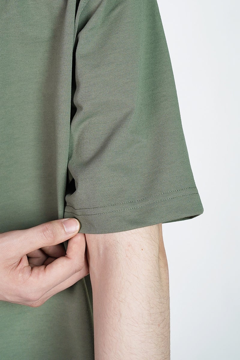 DAIWA PIER 39(ダイワピア39) TECH DRAWSTRING S/S TEE テックドローストリング半袖Tシャツ BE-35026