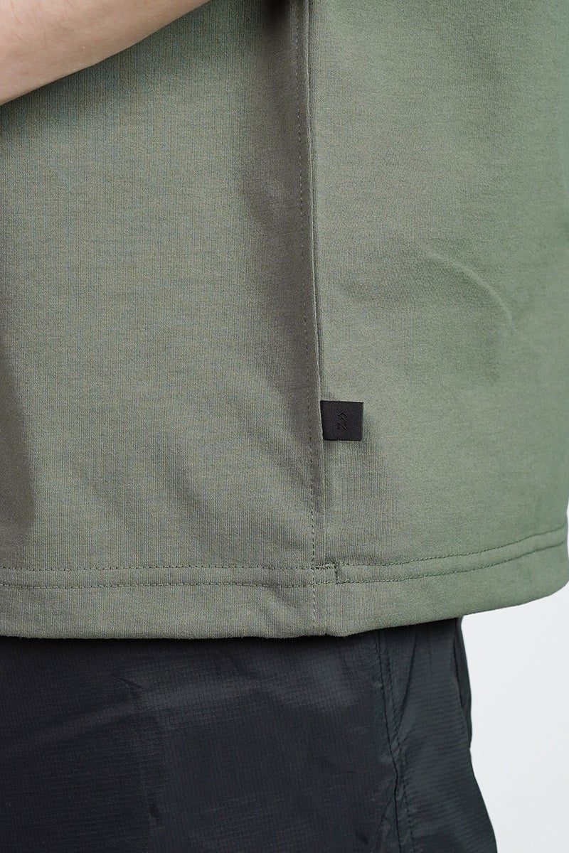 DAIWA PIER 39(ダイワピア39) TECH DRAWSTRING S/S TEE テックドローストリング半袖Tシャツ BE-35026