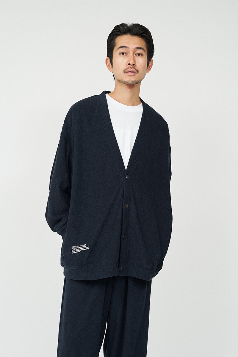 FreshService(フレッシュサービス) UTILITY PILE CARDIGAN SET-UP ユーティリティパイルカーディガン FSR261-60195