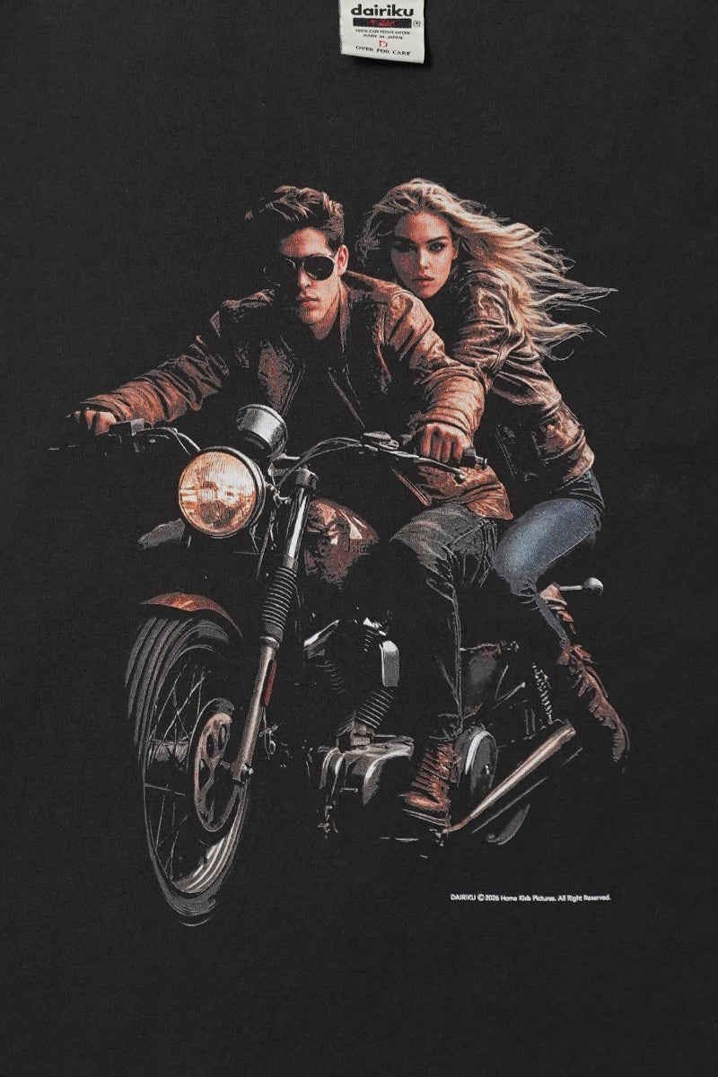 DAIRIKU(ダイリク) "Avec Bikers" H-S Tag Tee アベックバイカーズ タグTシャツ 26SS C13