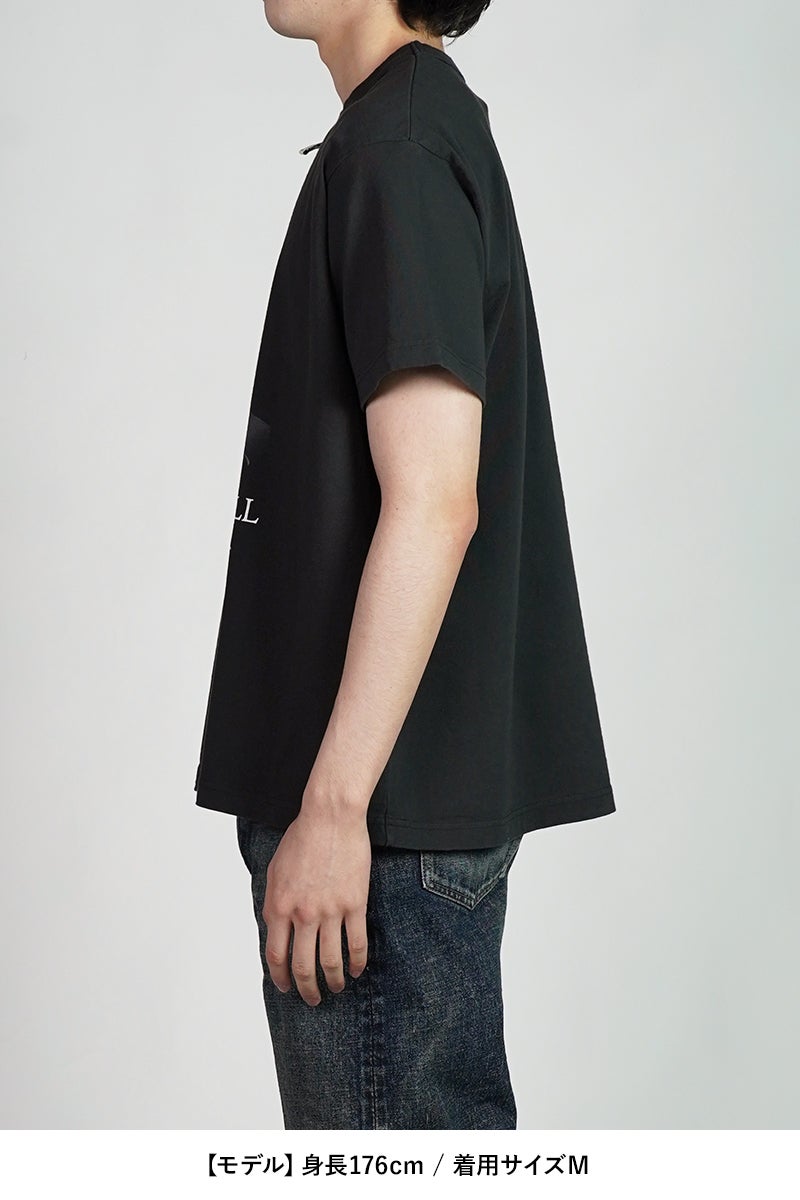 DAIRIKU(ダイリク) "BUTTON EYE DOLL" H-S Tag Tee ボタンアイドール タグTシャツ 26SS C15