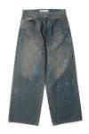 DAIRIKU(ダイリク) "Paint" Wide Denim Pants ペイント ワイドデニムパンツ 26SS D8
