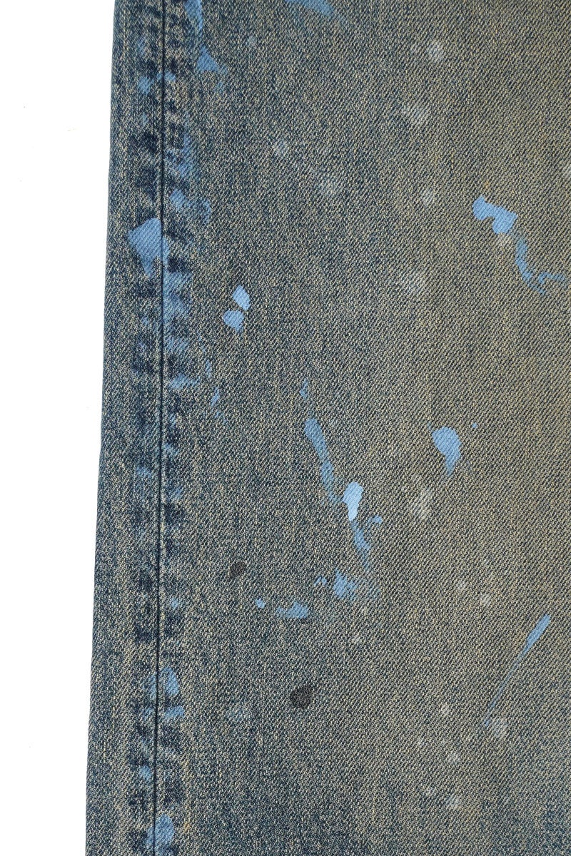 DAIRIKU(ダイリク) "Paint" Wide Denim Pants ペイント ワイドデニムパンツ 26SS D8