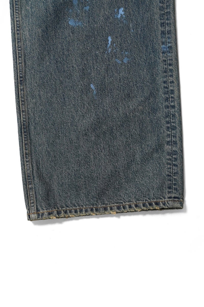 DAIRIKU(ダイリク) "Paint" Wide Denim Pants ペイント ワイドデニムパンツ 26SS D8