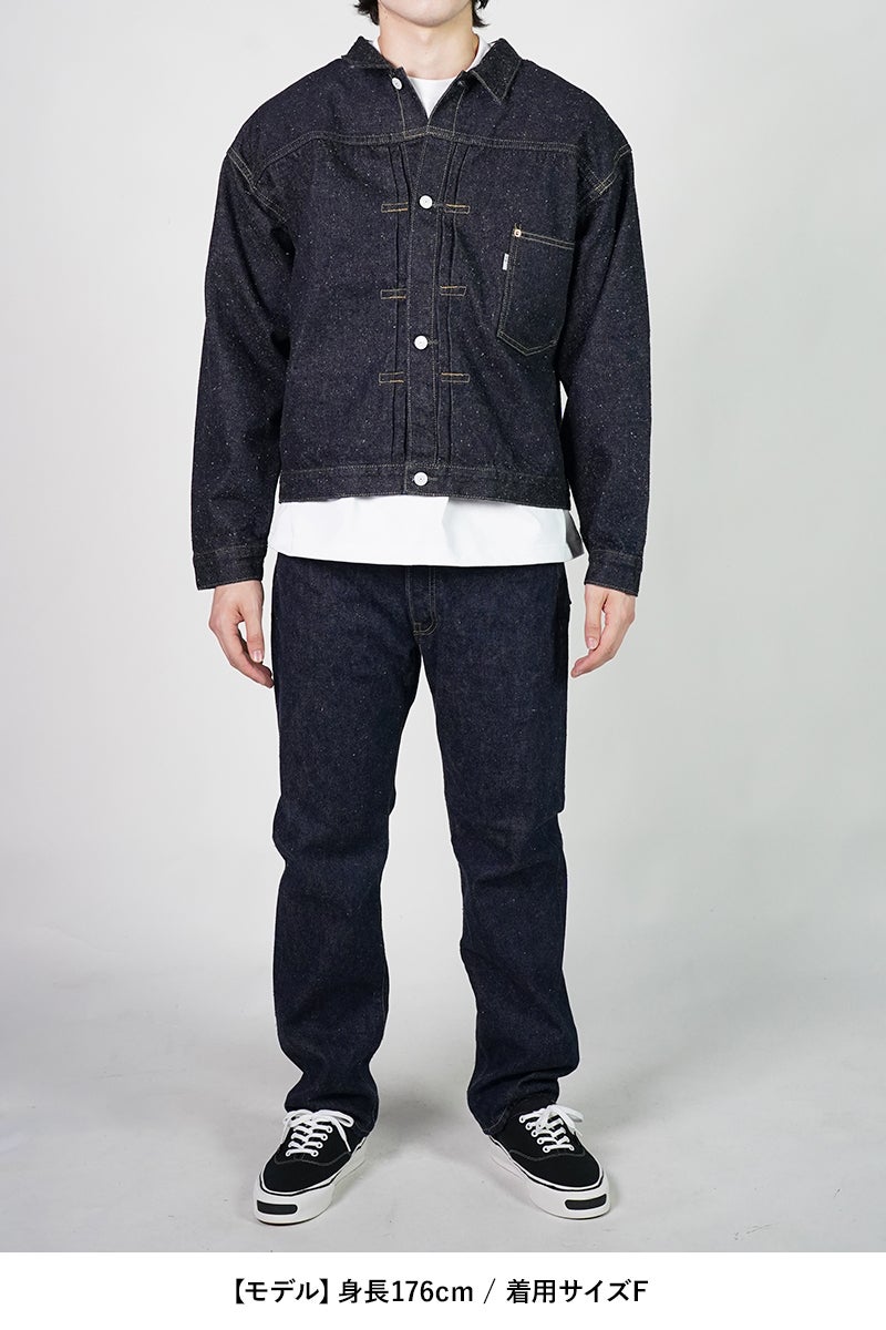 New Manual(ニューマニュアル)  New Manual(ニューマニュアル) #029 WW Ⅱ LV T-BACK JACKET ONE-WASHED Tバックジャケット ワンウォッシュ JK-YY-0015