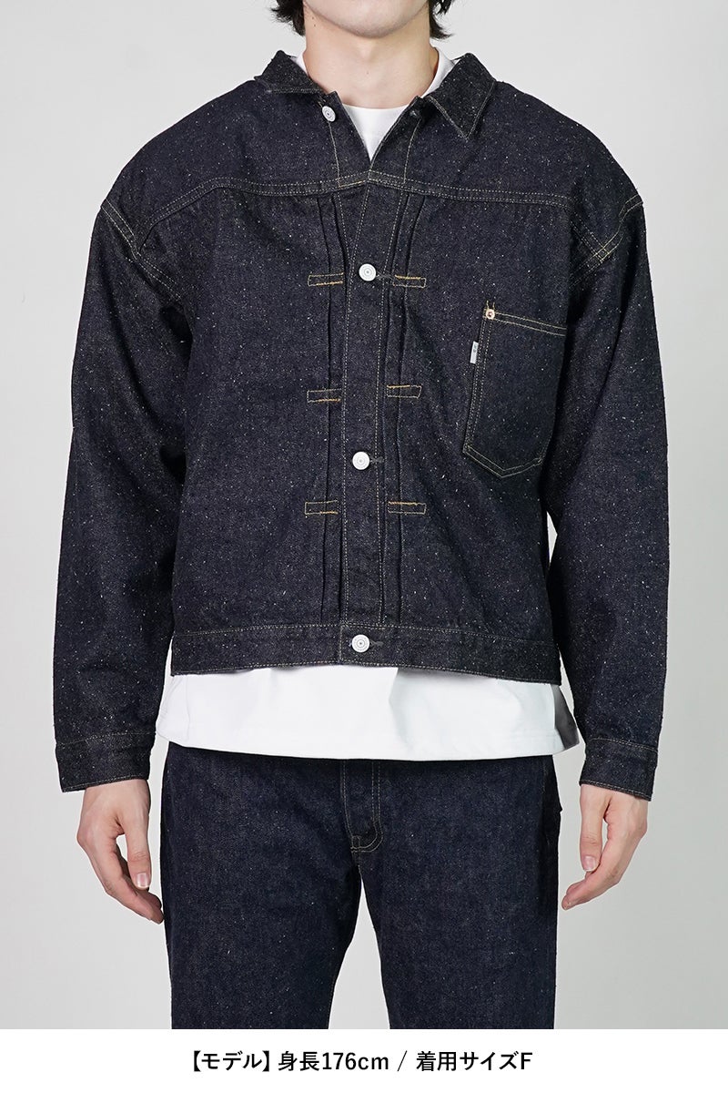 New Manual(ニューマニュアル)  New Manual(ニューマニュアル) #029 WW Ⅱ LV T-BACK JACKET ONE-WASHED Tバックジャケット ワンウォッシュ JK-YY-0015