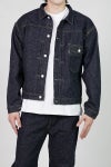 New Manual(ニューマニュアル) #001 T-BACK DENIM JACKET ONE-WASHED Tバックデニムジャケット ワンウォッシュ 2066SSJK-YY-0001
