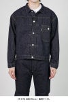 New Manual(ニューマニュアル) #001 T-BACK DENIM JACKET ONE-WASHED Tバックデニムジャケット ワンウォッシュ 2066SSJK-YY-0001