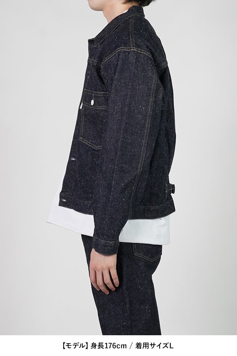 New Manual(ニューマニュアル) #001 T-BACK DENIM JACKET ONE-WASHED Tバックデニムジャケット ワンウォッシュ 2066SSJK-YY-0001