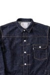 New Manual(ニューマニュアル) #001 T-BACK DENIM JACKET ONE-WASHED Tバックデニムジャケット ワンウォッシュ 2066SSJK-YY-0001