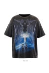 SAINT Mxxxxxx(セントマイケル) SM-MK8-0000-C77 / AOT_SS TEE / ATTACK ON TITAN / BLK 進撃の巨人半袖Tシャツ