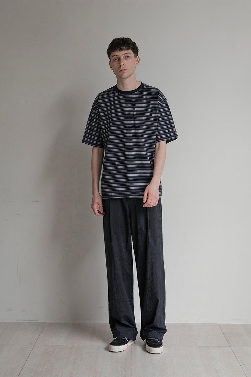 ANOTHER OFFICE(アナザーオフィス) Flow Banding Easy Pants フロウバンディングイージーパンツ AOFSPT016