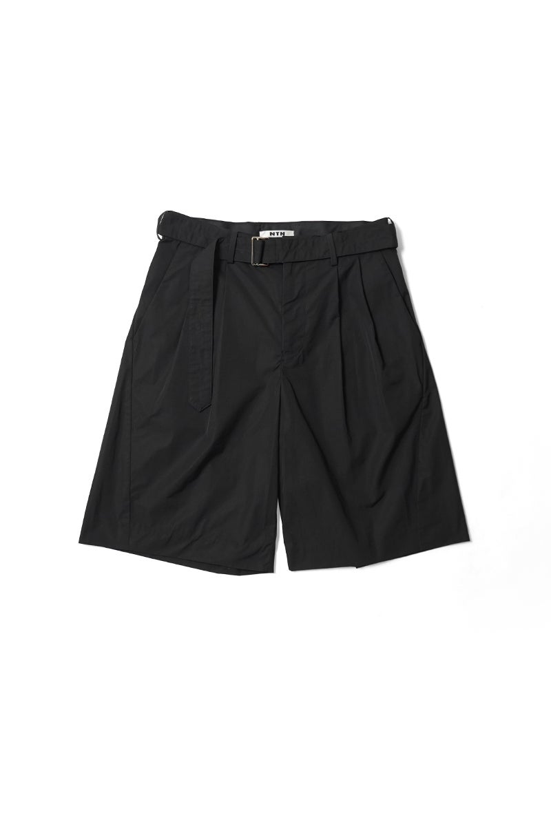 NTN(エヌティーエヌ) | NTN(エヌティーエヌ) 3D 2-TUCK BELTED SHORTS