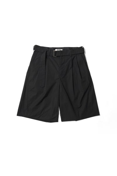 NTN(エヌティーエヌ) 3D 2-TUCK BELTED SHORTS 2タックベルトショーツ N006-002124