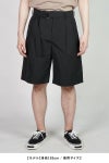 NTN(エヌティーエヌ) 3D 2-TUCK BELTED SHORTS 2タックベルトショーツ N006-002124