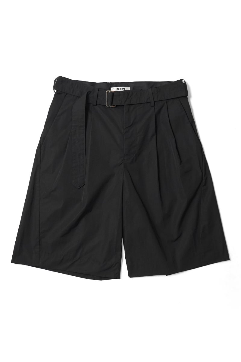 NTN(エヌティーエヌ) | NTN(エヌティーエヌ) 3D 2-TUCK BELTED SHORTS