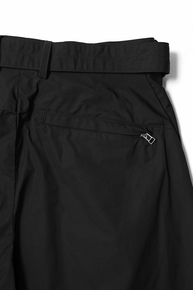 NTN(エヌティーエヌ) 3D 2-TUCK BELTED SHORTS 2タックベルトショーツ N006-002124