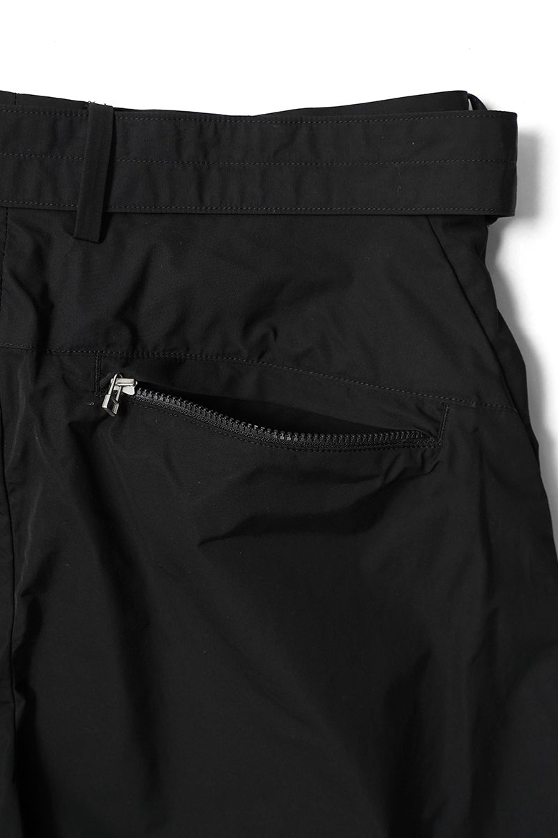 NTN(エヌティーエヌ) 3D 2-TUCK BELTED SHORTS 2タックベルトショーツ N006-002124