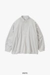 Graphpaper(グラフペーパー) Seersucker Pullover Shirt シアーサッカープルオーバーシャツ GU261-50445