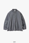 Graphpaper(グラフペーパー) Seersucker Pullover Shirt シアーサッカープルオーバーシャツ GU261-50445