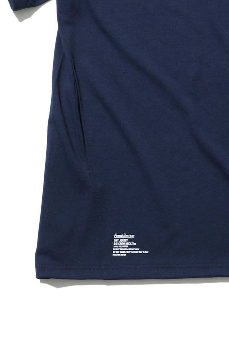 FreshService(フレッシュサービス) DRY JERSEY S/S CREW NECK TEE ドライジャージー半袖クルーネックTシャツ FSC261-70163B