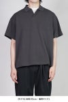 Graphpaper(グラフペーパー) Cotton Pique Jersey S/S Skipper Polo コットンピケジャージー半袖スキッパーポロシャツ GU261-70416