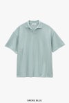 Graphpaper(グラフペーパー) Cotton Pique Jersey S/S Skipper Polo コットンピケジャージー半袖スキッパーポロシャツ GU261-70416