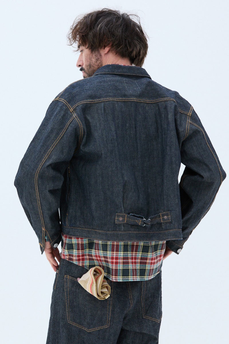 visvim(ビズビム) SS 102XX JKT MUD OD デニムジャケット 0126105006001