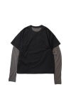 Rich I(リッチアイ) Layered T-shirt レイヤードTシャツ Rich I-09-CU-01