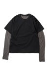 Rich I(リッチアイ) Layered T-shirt レイヤードTシャツ Rich I-09-CU-01