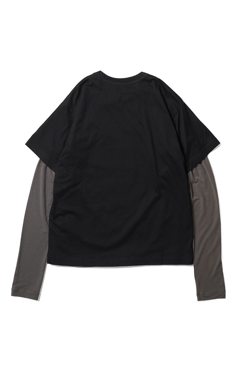 Rich I(リッチアイ) Layered T-shirt レイヤードTシャツ Rich I-09-CU-01