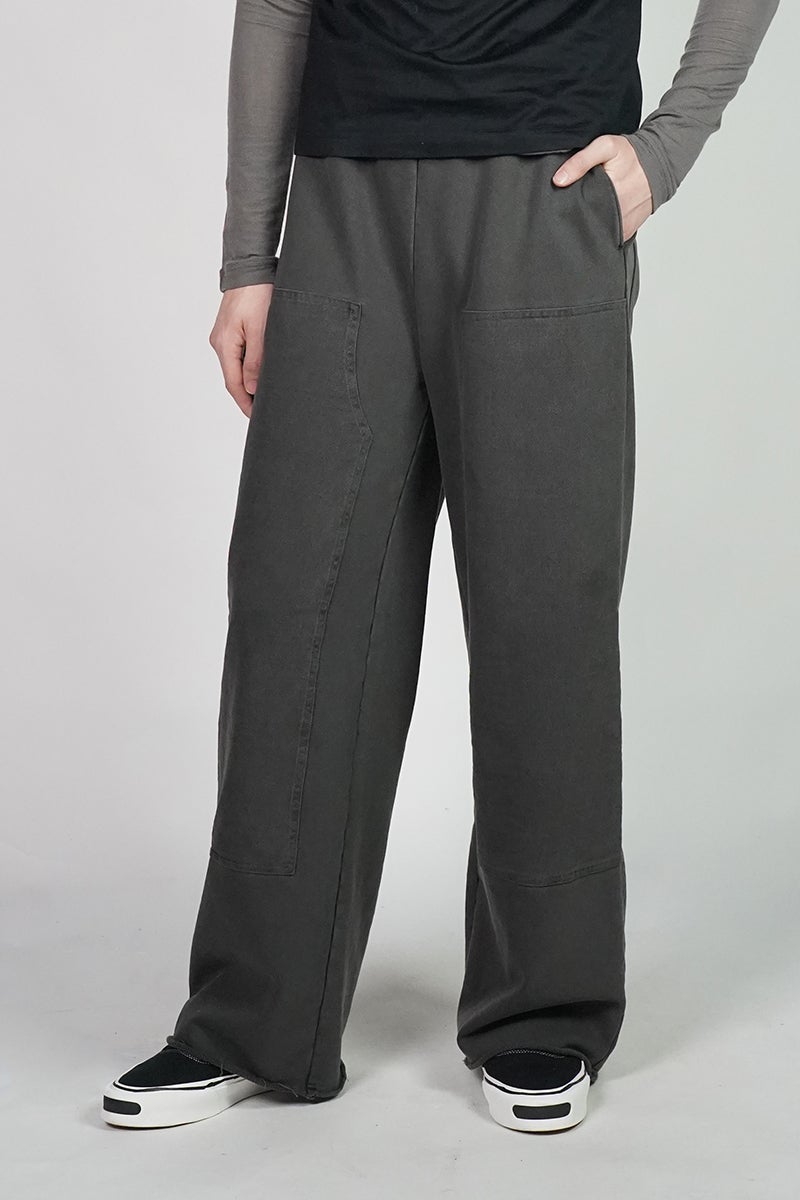 Rich I(リッチアイ) Doubleknee Sweat Pants ダブルニースウェットパンツ Rich I-09-PT-02