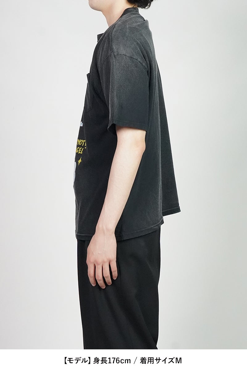 KAMIYA(カミヤ) "COYOTE ANGEL" Pocket Tee コヨーテエンジェル ポケットTシャツ G16TS089