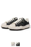  Maison MIHARA YASUHIRO(メゾン ミハラヤスヒロ) BLAKEY / original sole ripping and over dyeing canvas Low -Top sneaker ベイカー リッピングオーバーダイ A16FW729