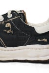  Maison MIHARA YASUHIRO(メゾン ミハラヤスヒロ) BLAKEY / original sole ripping and over dyeing canvas Low -Top sneaker ベイカー リッピングオーバーダイ A16FW729