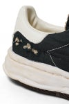  Maison MIHARA YASUHIRO(メゾン ミハラヤスヒロ) BLAKEY / original sole ripping and over dyeing canvas Low -Top sneaker ベイカー リッピングオーバーダイ A16FW729