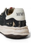  Maison MIHARA YASUHIRO(メゾン ミハラヤスヒロ) BLAKEY / original sole ripping and over dyeing canvas Low -Top sneaker ベイカー リッピングオーバーダイ A16FW729