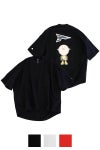 ITTI(イッチ) MARY COCOON POCKET SHORT-SLEEVE CUTSEW / HYOMA マリーコクーン半袖ポケットTシャツ ヒョーマ君 ITTI-GOODS-103-HYM