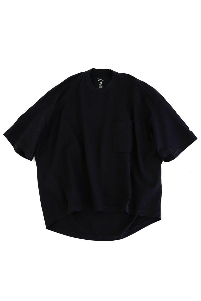 ITTI(イッチ) MARY COCOON POCKET SHORT-SLEEVE CUTSEW / HYOMA マリーコクーン半袖ポケットTシャツ ヒョーマ君 ITTI-GOODS-103-HYM