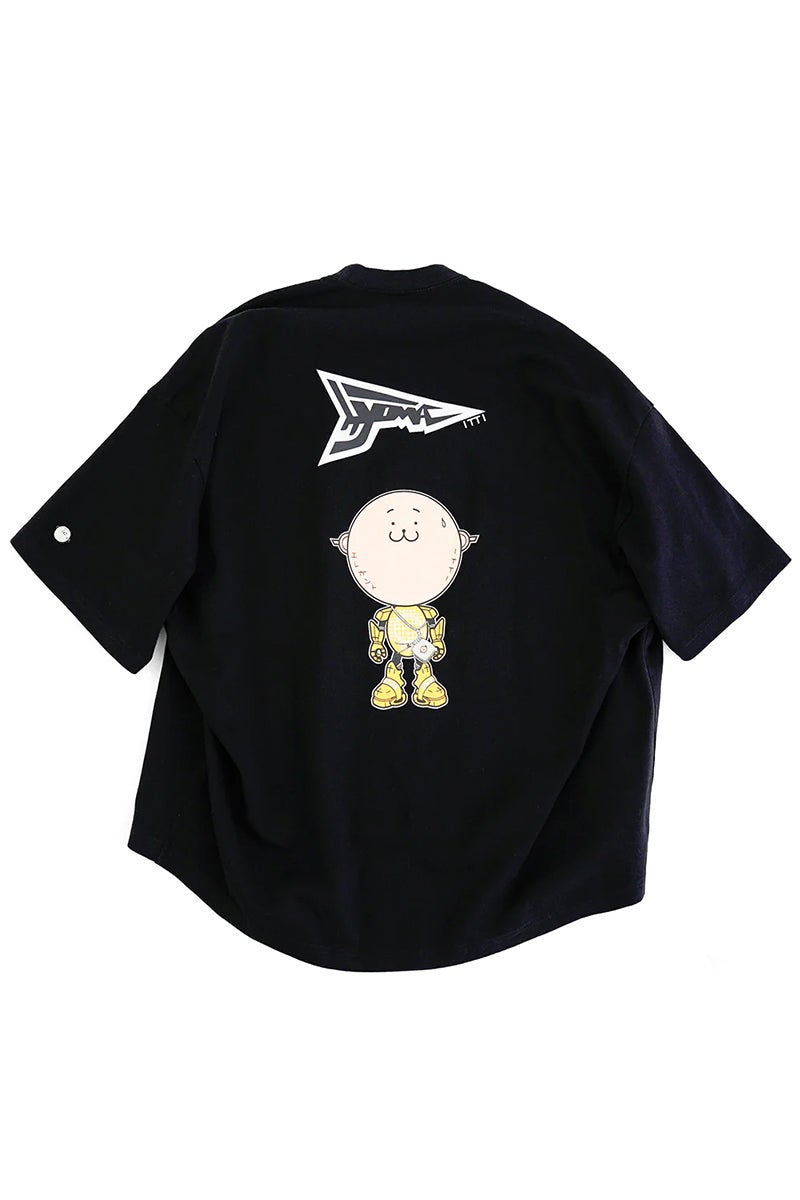 ITTI(イッチ) MARY COCOON POCKET SHORT-SLEEVE CUTSEW / HYOMA マリーコクーン半袖ポケットTシャツ ヒョーマ君 ITTI-GOODS-103-HYM