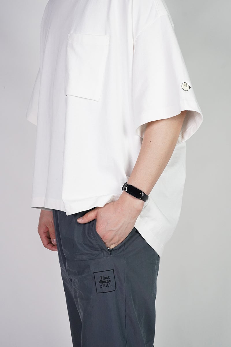 ITTI(イッチ) MARY COCOON POCKET SHORT-SLEEVE CUTSEW / HYOMA マリーコクーン半袖ポケットTシャツ ヒョーマ君 ITTI-GOODS-103-HYM