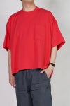 ITTI(イッチ) MARY COCOON POCKET SHORT-SLEEVE CUTSEW / HYOMA マリーコクーン半袖ポケットTシャツ ヒョーマ君 ITTI-GOODS-103-HYM