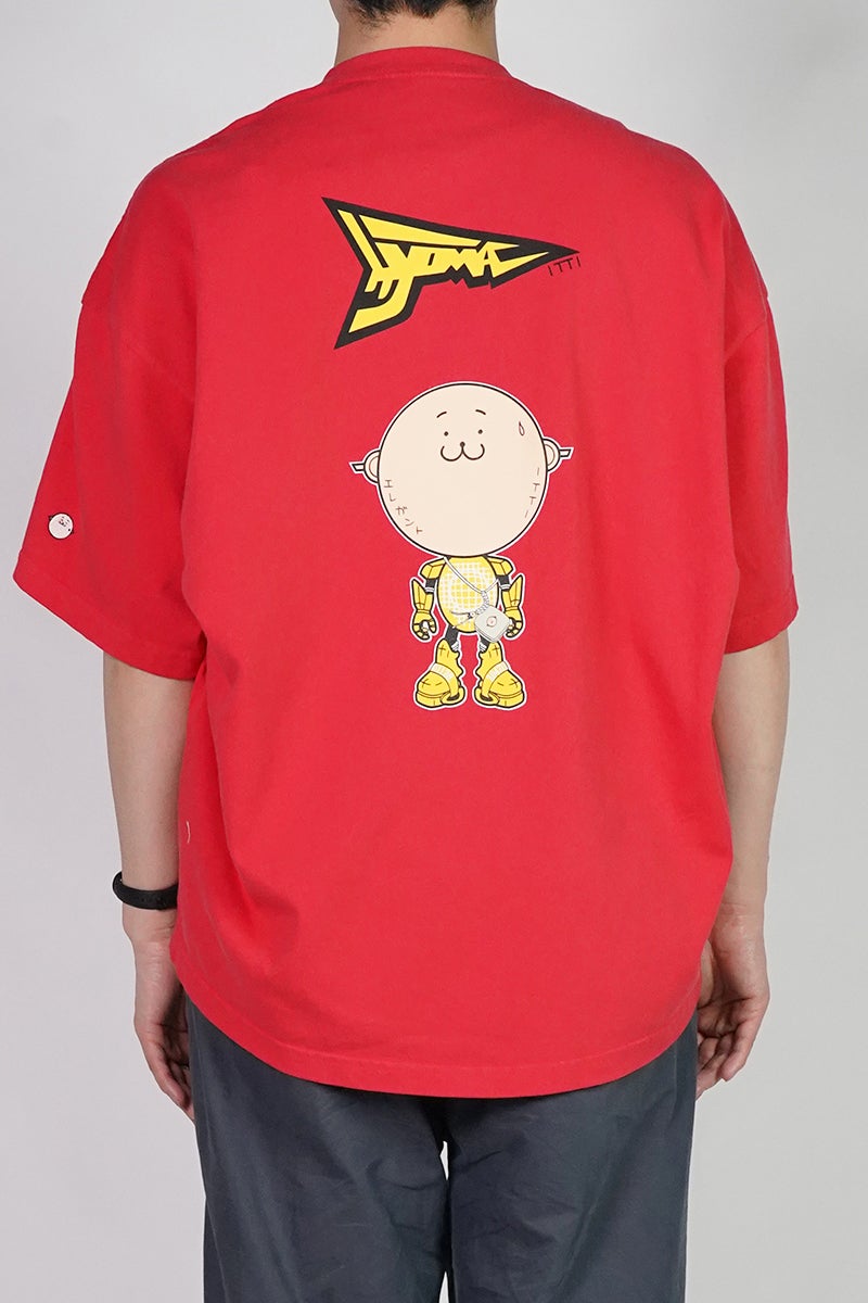 ITTI(イッチ) MARY COCOON POCKET SHORT-SLEEVE CUTSEW / HYOMA マリーコクーン半袖ポケットTシャツ ヒョーマ君 ITTI-GOODS-103-HYM